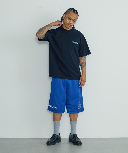 XLARGE(エクストララージ)の「OLD ENGLISH MESH SHORTS(その他パンツ・メンズ・ブラック/グレー/ブルー・S/M/L/XL)」の21枚目の写真