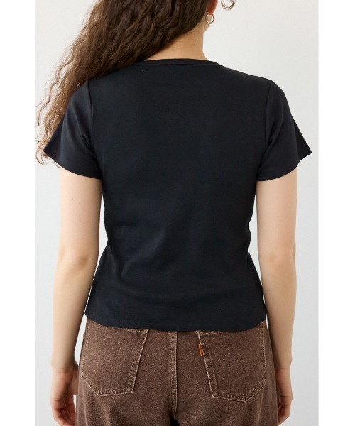 RODEO CROWNS WIDE BOWL(ロデオクラウンズワイドボウル)の「MASTER PROTECTコンパクトTシャツ(Tシャツ/カットソー・レディース・ブラック/ライム/オフホワイト・FREE)」の20枚目の写真
