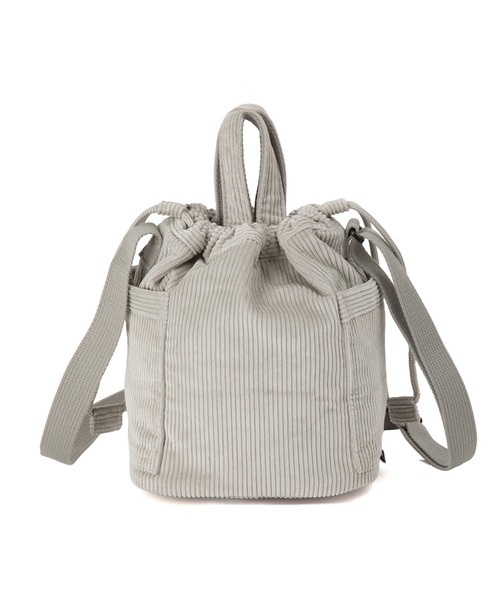 Champion（チャンピオン）の「チャンピオン ショルダーバッグ 巾着式 5C38 58892（ショルダーバッグ・レディース・グレー/ベージュ・FREE）」の8枚目の写真