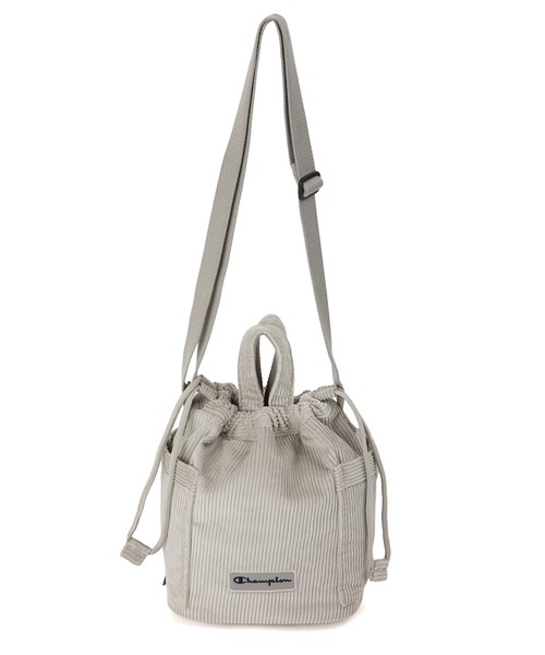 Champion（チャンピオン）の「チャンピオン ショルダーバッグ 巾着式 5C38 58892（ショルダーバッグ・レディース・グレー/ベージュ・FREE）」の9枚目の写真