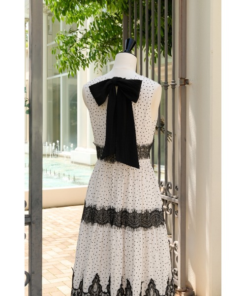 Her lip to（ハーリップトゥー）の「Clarine Polka Dot Dress
