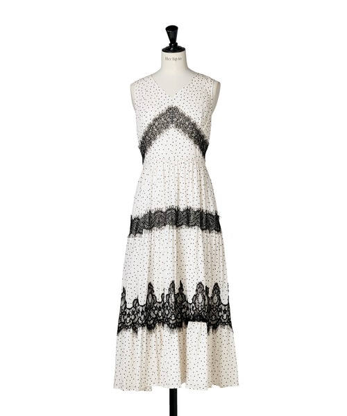 Her lip to（ハーリップトゥー）の「Clarine Polka Dot Dress