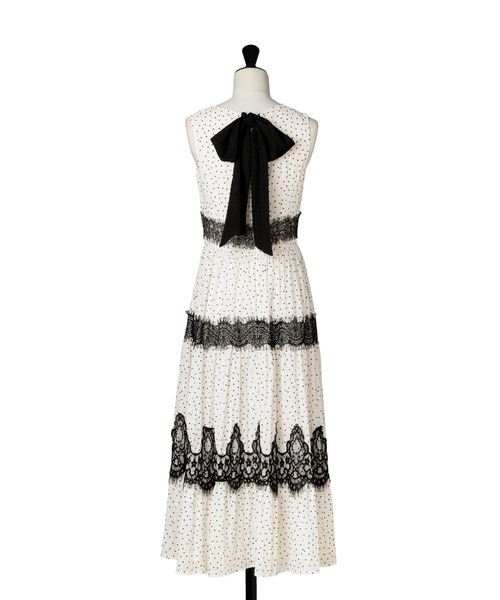 Her lip to（ハーリップトゥー）の「Clarine Polka Dot Dress