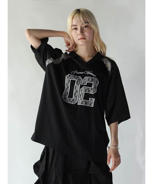 新品　ヤマダヤ　トップス　黒 YAMADAYA STORE｜ヤマダヤ ストアのトップス（ブラック/黒色系）通販