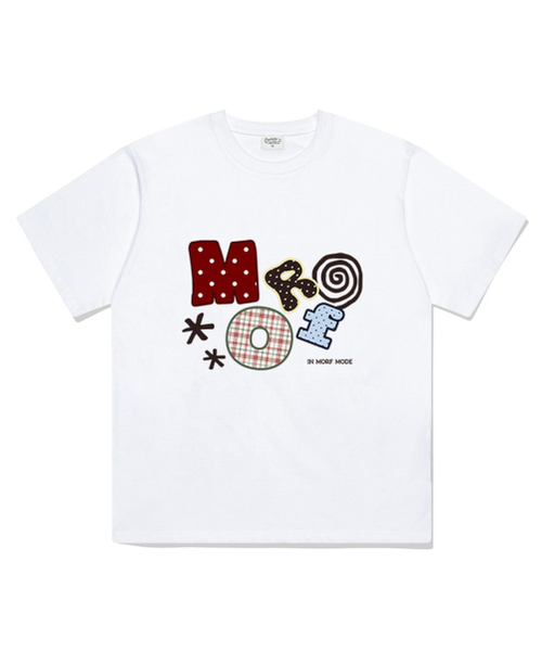 THEMORFHOUSE(ザモーフハウス)の「パターンMORFオーバーサイズ半袖Tシャツブラック(Tシャツ/カットソー・レディース・その他・SMALL/MEDIUM/LARGE)」の4枚目の写真
