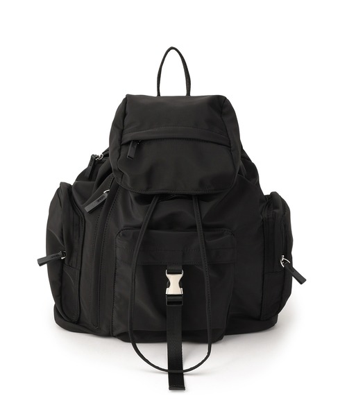 ADAM ET ROPE'(アダムエロペ)の「【WEB限定】撥水アウトポケットリュック(バックパック/リュック・レディース・ブラック/ブラウン系その他3・FREE)」の3枚目の写真
