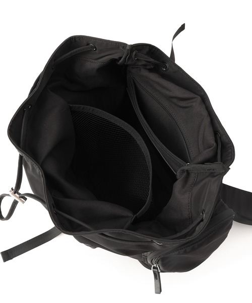 ADAM ET ROPE'(アダムエロペ)の「【WEB限定】撥水アウトポケットリュック(バックパック/リュック・レディース・ブラック/ブラウン系その他3・FREE)」の5枚目の写真