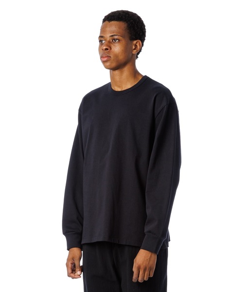Sandinista（サンディニスタ）の「Spanish Pima L-S Tee / スペインピマ長袖Tシャツ（Tシャツ/カットソー・メンズ・ブラック/オリーブ・LARGE/MEDIUM/SMALL）」の6枚目の写真