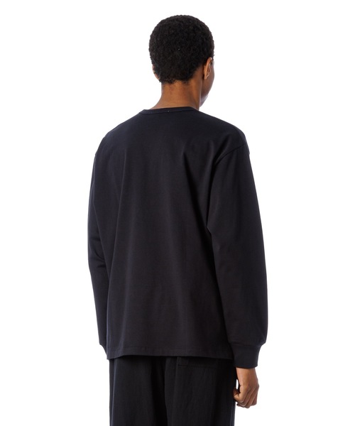 Sandinista（サンディニスタ）の「Spanish Pima L-S Tee / スペインピマ長袖Tシャツ（Tシャツ/カットソー・メンズ・ブラック/オリーブ・LARGE/MEDIUM/SMALL）」の7枚目の写真