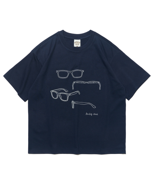 ANALOG MOOD(アナログムード)の「ブループリントグラス 半袖Tシャツ (ネイビー)(Tシャツ/カットソー・レディース・その他・SMALL/MEDIUM/LARGE/X-LARGE/2XL)」の1枚目の写真