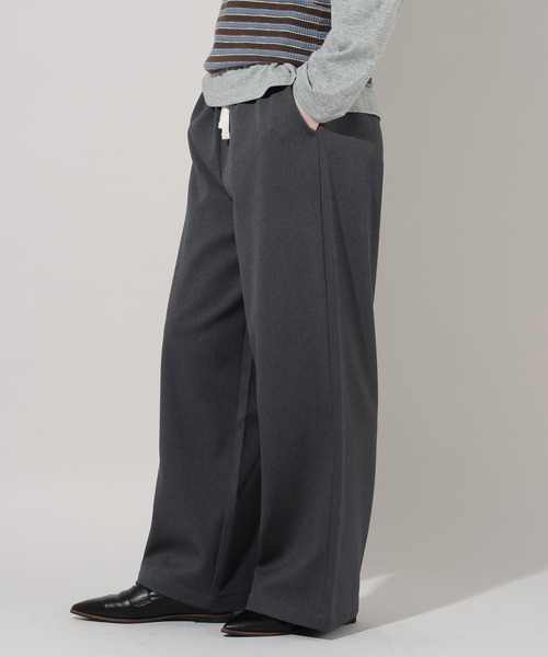 GEORGE'S(ジョージズ)の「ギャザーイージーパンツ2(その他パンツ・レディース・チャコールグレー/ベージュ/ブラウン・SMALL/MEDIUM)」の7枚目の写真