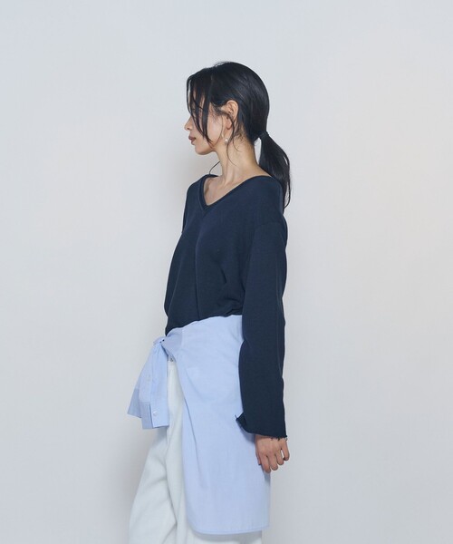 GREYCHORD（グレーコード）の「＜GREYCHORD（グレーコード）＞別注スウェット（スウェット・レディース・ブルー系その他3/グレー系その他5・1）」の3枚目の写真