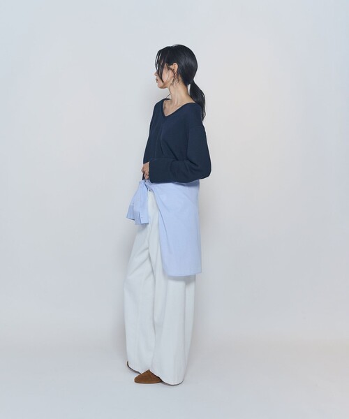 GREYCHORD（グレーコード）の「＜GREYCHORD（グレーコード）＞別注スウェット（スウェット・レディース・ブルー系その他3/グレー系その他5・1）」の6枚目の写真