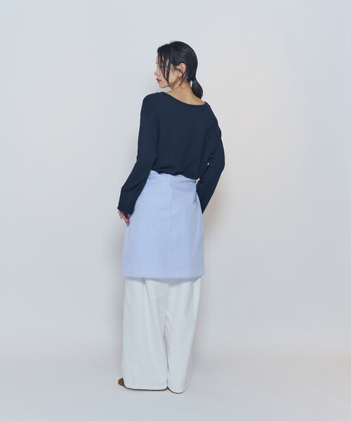 GREYCHORD（グレーコード）の「＜GREYCHORD（グレーコード）＞別注スウェット（スウェット・レディース・ブルー系その他3/グレー系その他5・1）」の7枚目の写真