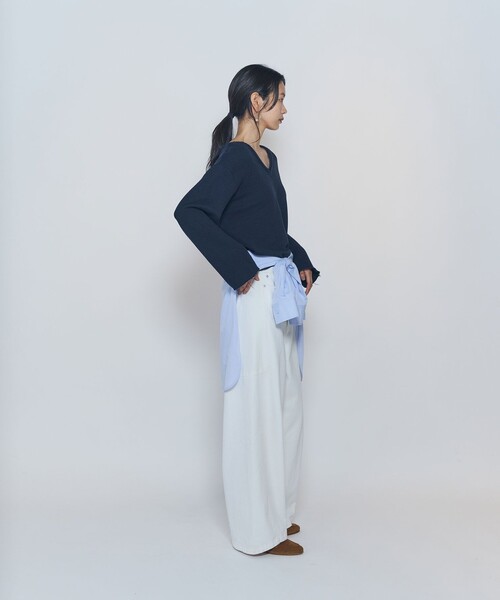GREYCHORD（グレーコード）の「＜GREYCHORD（グレーコード）＞別注スウェット（スウェット・レディース・ブルー系その他3/グレー系その他5・1）」の8枚目の写真
