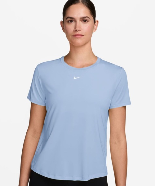 NIKE(ナイキ)の「NIKE ナイキ ナイキ ワン クラシック DF S/S トップ(Tシャツ/カットソー・レディース・ブルー・L/M/S)」の1枚目の写真