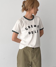 El mar CREME DELE リンガーTシャツ
