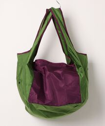 CUBE SUGAR（キューブシュガー）の「CUBE SUGAR/キューブシュガー　ナイロンポケッタブル 配色マルシェBAG（エコバッグ/サブバッグ）」