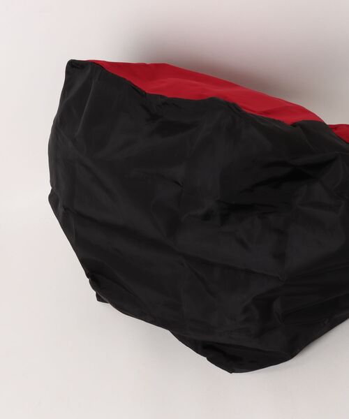 CUBE SUGAR(キューブシュガー)の「CUBE SUGAR/キューブシュガー ナイロンポケッタブル 配色マルシェBAG(エコバッグ/サブバッグ・レディース・グリーン/ブラウン/ブラック・FREE)」の7枚目の写真