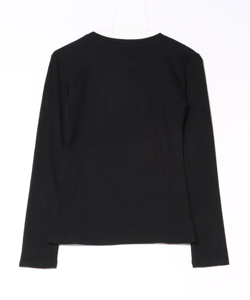 IMARI（イマリ）の「【 IMARI / イマリ 】 シェイプ ロングスリーブ TEE（Tシャツ/カットソー・レディース・ブラック/ホワイト/グレー・FREE）」の13枚目の写真
