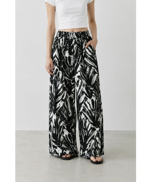 marjour(マージュール)の「ART WIDE PANTS(その他パンツ・レディース・ブラック・M)」の3枚目の写真