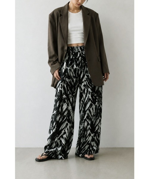 marjour(マージュール)の「ART WIDE PANTS(その他パンツ・レディース・ブラック・M)」の8枚目の写真