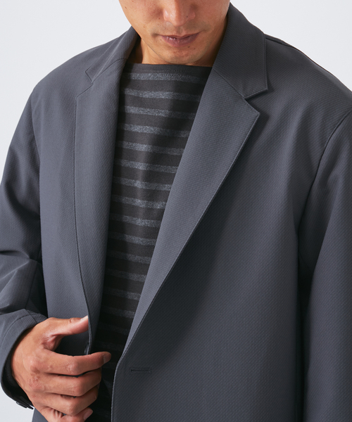 EDIFICE(エディフィス)の「OCTA SOLOTEX Fiber ジャケット(その他アウター・メンズ・チャコールグレー/ブラック・SMALL/MEDIUM/LARGE)」の7枚目の写真