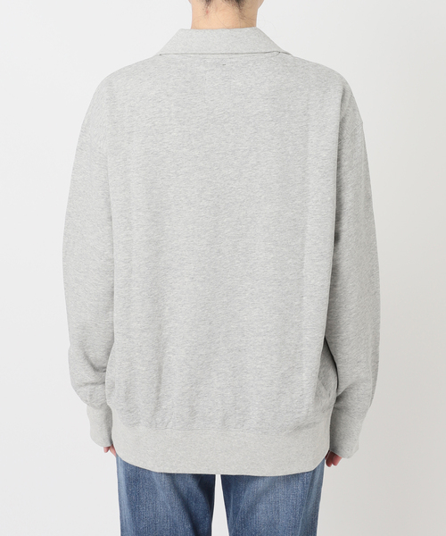Spick & Span(スピックアンドスパン)の「《別注 / 》La Hutte / ラ・ユット 襟付きスウェット*(スウェット・レディース・ライトグレー/チョコ/アイボリー・FREE)」の21枚目の写真