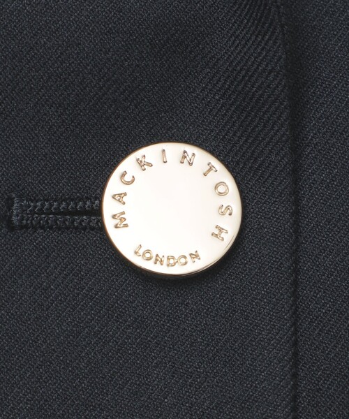 MACKINTOSH LONDON(マッキントッシュ ロンドン)の「スムースサキソニーダブルブレストジャケット(テーラードジャケット・レディース・ベージュ系その他5/ネイビー/ベージュ・38/40)」の9枚目の写真