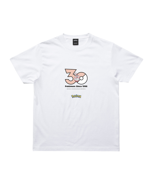 ZOZOSPOT(ゾゾスポット)の「Pokemon 30th Anniversary 1025 T-shirt 「ピンプク」(Tシャツ/カットソー・レディース・ホワイト・SMALL/MEDIUM/LARGE/X-LARGE/XX-LARGE/XXX-LARGE/100cm/110cm/120cm/130cm/140cm/150cm/160cm)」の1枚目の写真