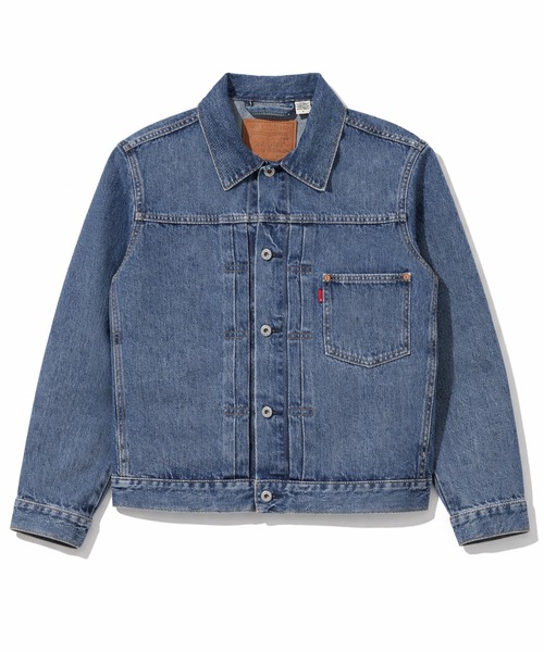 Levi's(リーバイス)の「Levis-TYPE 1 TRUCKER DANCING QUEEN(デニムジャケット・メンズ・ライトインディゴブルー・M/L/XL)」の1枚目の写真