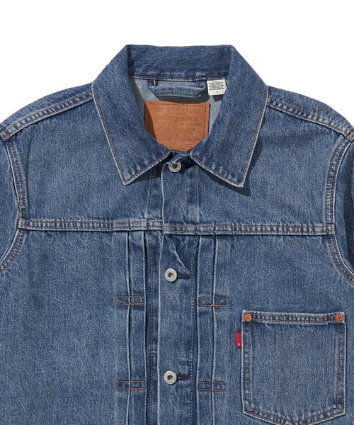 Levi's(リーバイス)の「Levis-TYPE 1 TRUCKER DANCING QUEEN(デニムジャケット・メンズ・ライトインディゴブルー・M/L/XL)」の4枚目の写真