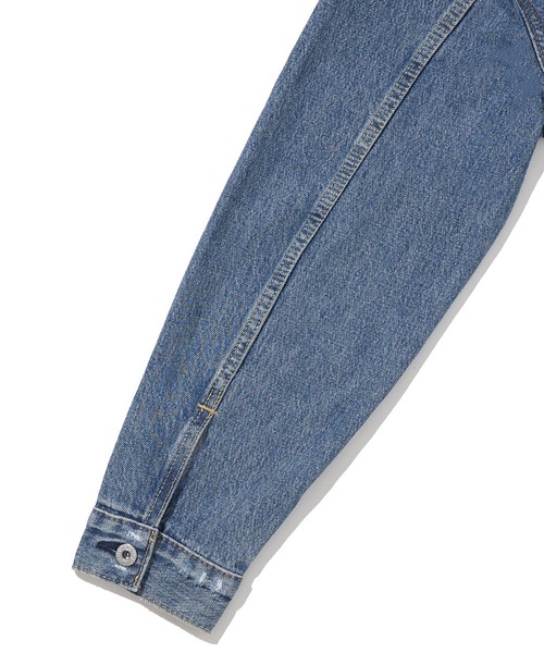 Levi's(リーバイス)の「Levis-TYPE 1 TRUCKER DANCING QUEEN(デニムジャケット・メンズ・ライトインディゴブルー・M/L/XL)」の7枚目の写真