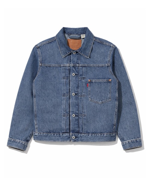 Levi's(リーバイス)の「Levis-TYPE 1 TRUCKER DANCING QUEEN(デニムジャケット・メンズ・ライトインディゴブルー・M/L/XL)」の2枚目の写真