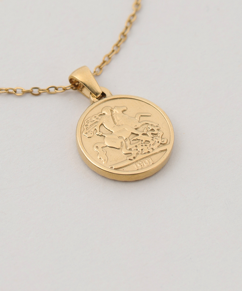 Spick & Span(スピックアンドスパン)の「《別注 / 》AEC PARIS / エーイーシー・パリ コインネックレス*(ネックレス・レディース・ゴールド・FREE)」の6枚目の写真