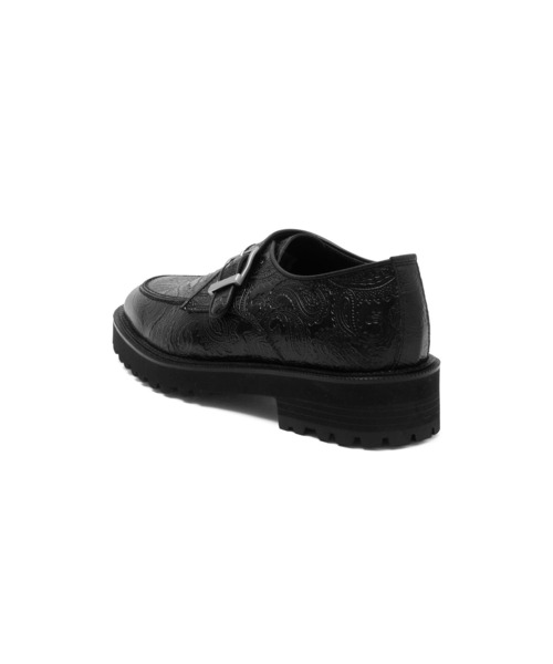 The Kenford Fineshoes(ケンフォードファインシューズ)の「【ブラウンROSE BUD別注カラー】The Kenford Fineshoes/NEWCLASSIC U-TIP MONK STRAP(ローファー・レディース・ブラック・24cm/23cm/23.5cm/24.5cm/25cm)」の5枚目の写真