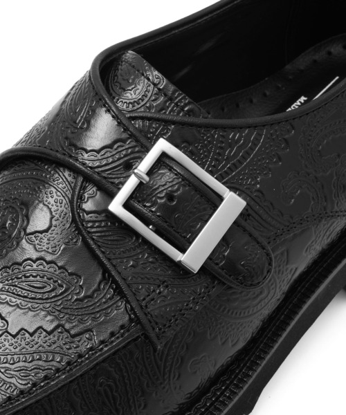 The Kenford Fineshoes(ケンフォードファインシューズ)の「【ブラウンROSE BUD別注カラー】The Kenford Fineshoes/NEWCLASSIC U-TIP MONK STRAP(ローファー・レディース・ブラック・24cm/23cm/23.5cm/24.5cm/25cm)」の9枚目の写真