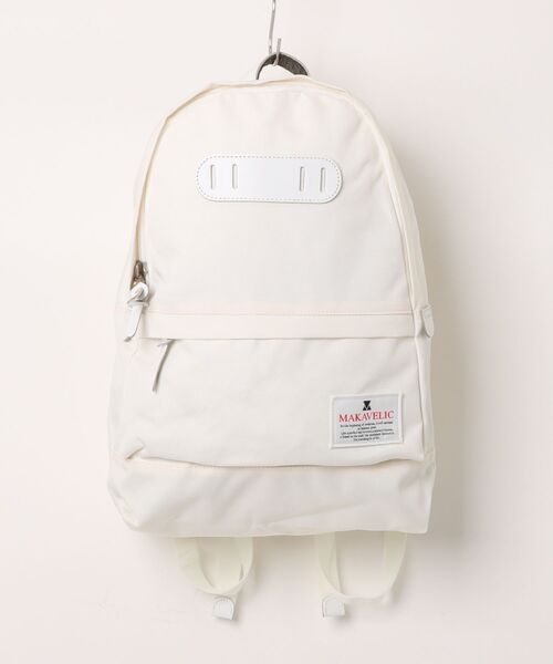 MAKAVELIC(マキャベリック)の「【RS】【MAKAVELIC】【STANDARD DAYPACK】(バックパック/リュック・メンズ・ホワイト・FREE)」の1枚目の写真
