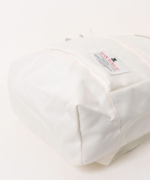 MAKAVELIC(マキャベリック)の「【RS】【MAKAVELIC】【STANDARD DAYPACK】(バックパック/リュック・メンズ・ホワイト・FREE)」の3枚目の写真