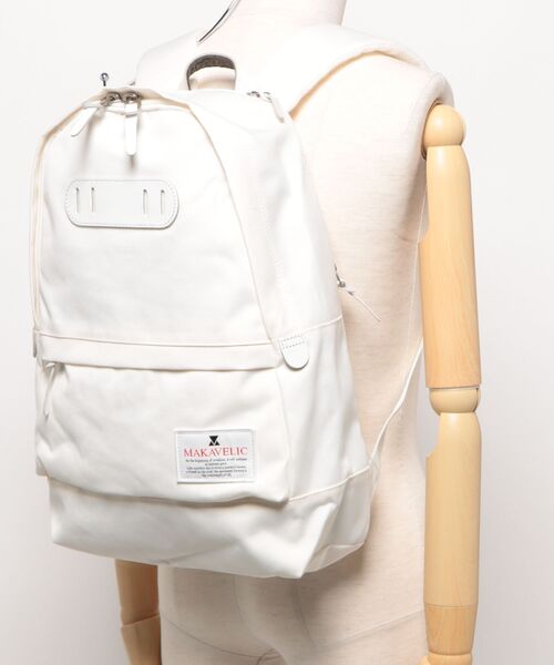 MAKAVELIC(マキャベリック)の「【RS】【MAKAVELIC】【STANDARD DAYPACK】(バックパック/リュック・メンズ・ホワイト・FREE)」の5枚目の写真