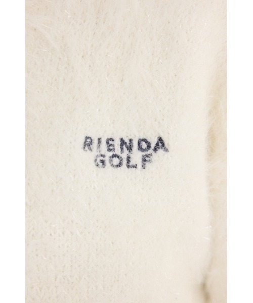 RIENDA GOLF(リエンダゴルフ)の「【RIENDA GOLF】ラメシャギーカーデトップス 秋服 冬服(カーディガン/ボレロ・レディース・ホワイト/ライトグリーン/ベージュ・FREE)」の13枚目の写真
