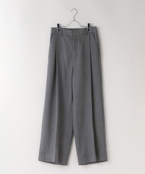 LOWRYS FARM(ローリーズファーム)の「【LFM(U)】TRワイドスラックスパンツ 1094200(スラックス・メンズ・ベージュ/チャコールグレー・MEDIUM/LARGE)」の1枚目の写真