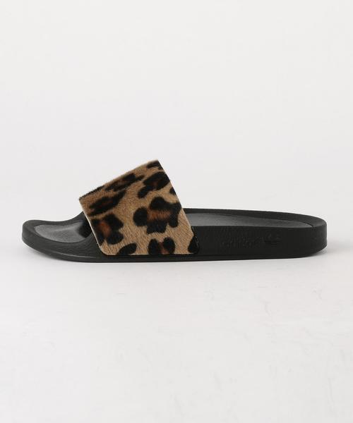 adidas（アディダス）の「＜adidas＞ ADILETTE FUR LEO サンダル（サンダル・レディース・ベージュ・22.5cm/25.5cm/24.5cm/23.5cm）」の3枚目の写真