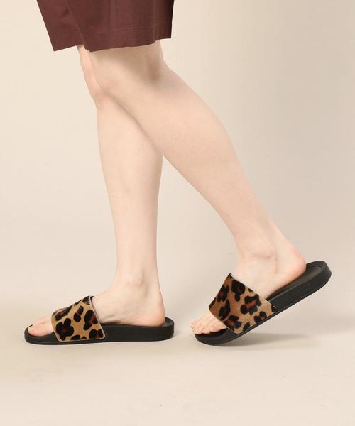 adidas（アディダス）の「＜adidas＞ ADILETTE FUR LEO サンダル（サンダル・レディース・ベージュ・22.5cm/25.5cm/24.5cm/23.5cm）」の9枚目の写真