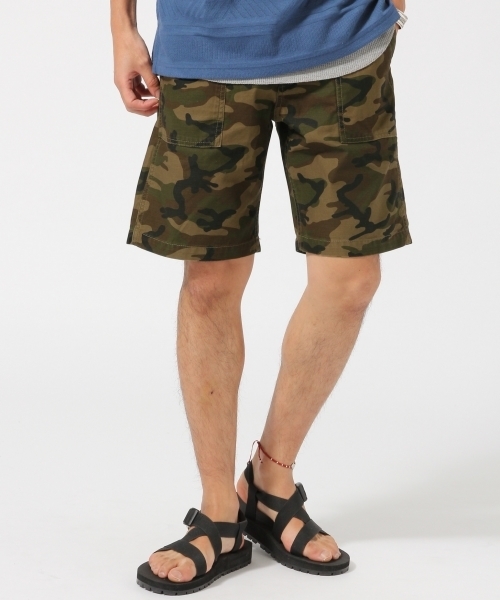 RAGEBLUE（レイジブルー）の「カモフラベーカーショーツ/722087（その他パンツ・メンズ・ベージュ/オリーブ/その他・MEDIUM/X-LARGE/LARGE）」の17枚目の写真