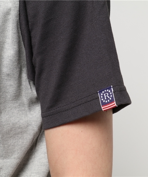 RODEO CROWNS WIDE BOWL（ロデオクラウンズワイドボウル）の「SURFAHOLIC Tシャツ（Tシャツ/カットソー・メンズ・オフホワイト/トップグレー/イエロー系その他・LARGE/X-LARGE/MEDIUM）」の7枚目の写真