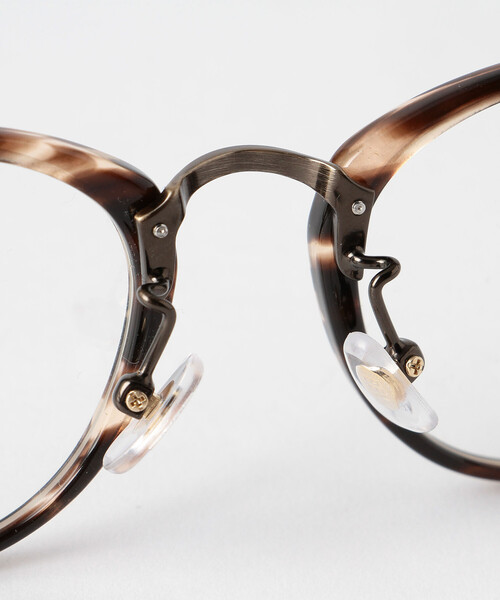 KANEKO OPTICAL（カネコオプティカル）の「BY by KANEKO OPTICAL Sam/メガネ MADE IN JAPAN ◇：（メガネ・メンズ・ライトグレー/ブラウン/ダークブラウン・ﾌﾘ-）」の9枚目の写真