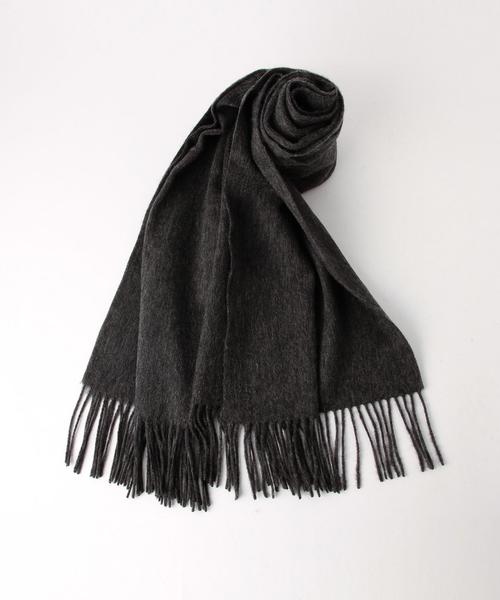 green label relaxing（グリーンレーベルリラクシング）の「CR ウールムジストール◆（ストール/ショール・レディース・ライトグレー/ダークグレー/ブラウン/ダークブラウン/レッド/ナチュラル/ライトピンク/ライトブルー/ネイビー・FREE）」の16枚目の写真