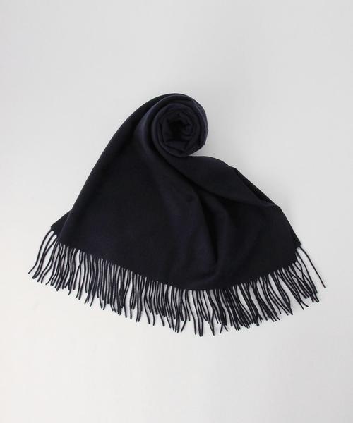 green label relaxing（グリーンレーベルリラクシング）の「CR ウールムジストール◆（ストール/ショール・レディース・ライトグレー/ダークグレー/ブラウン/ダークブラウン/レッド/ナチュラル/ライトピンク/ライトブルー/ネイビー・FREE）」の20枚目の写真