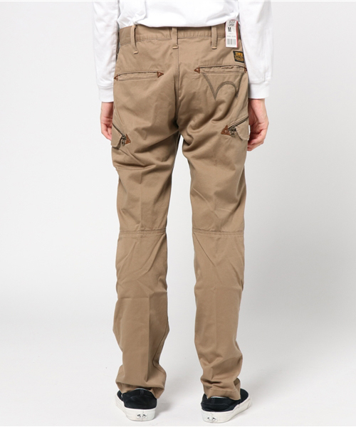 EDWIN（エドウィン）の「【EDWIN】XVS ZIPカーゴパンツ ベージュ